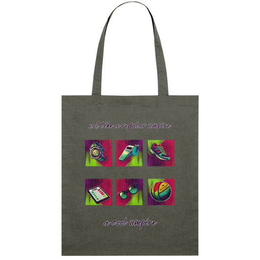 Netball Umpire Gift - Colourful Tote Bag