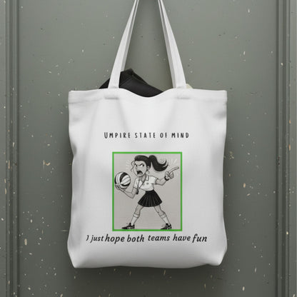 Netball Gifts - Funny Graphic Netball Umpire Kit Bag