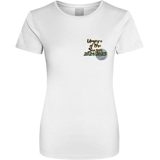 Netball Umpire of the Season Performance Top White