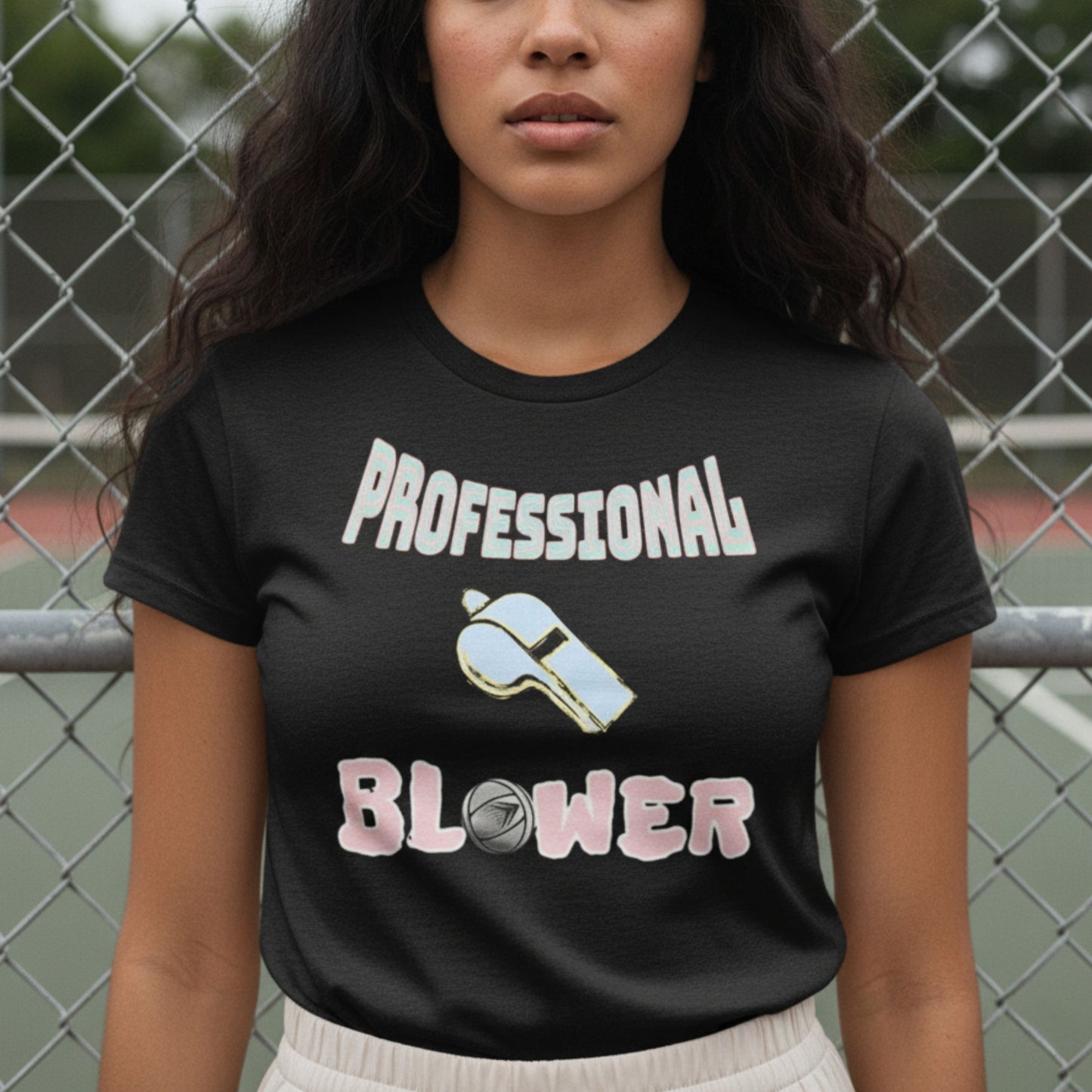 Netball Gifts - Funny Netball Umpire Top for Women