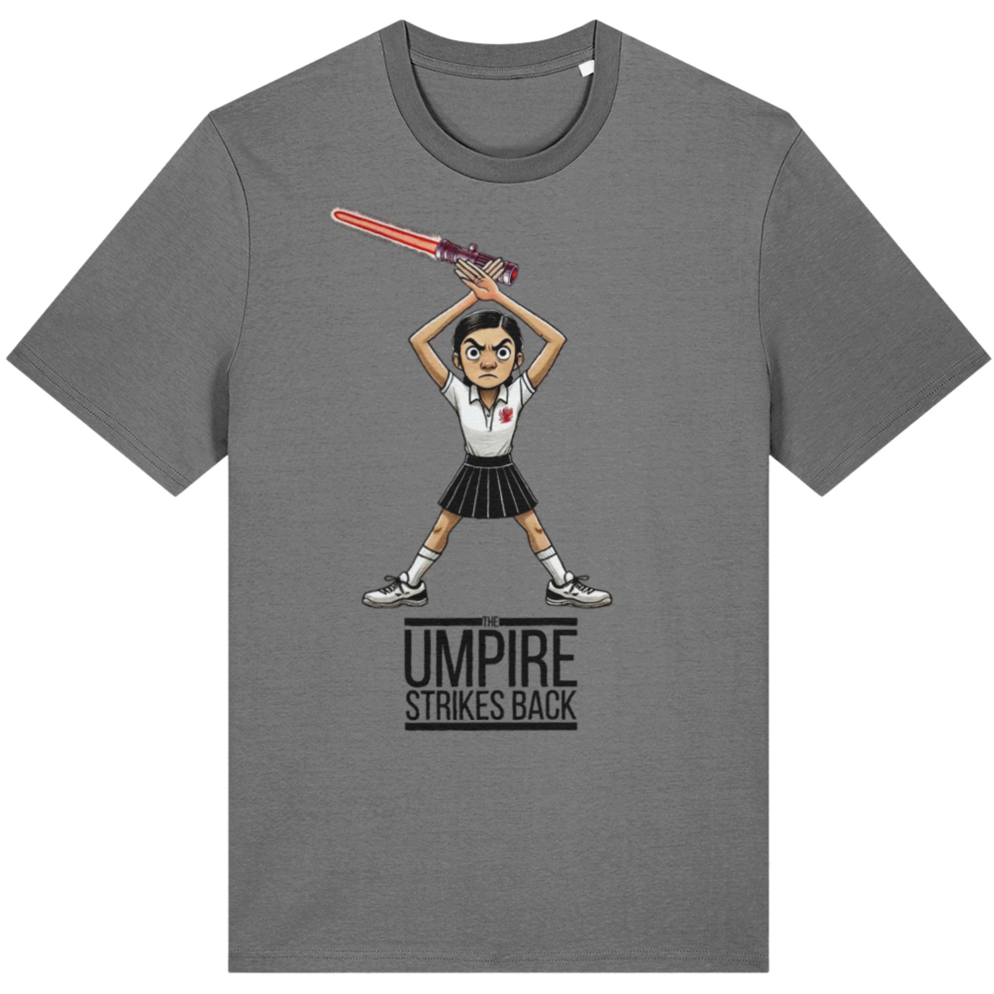 Netball Umpire Funny Tee Shirt Grey