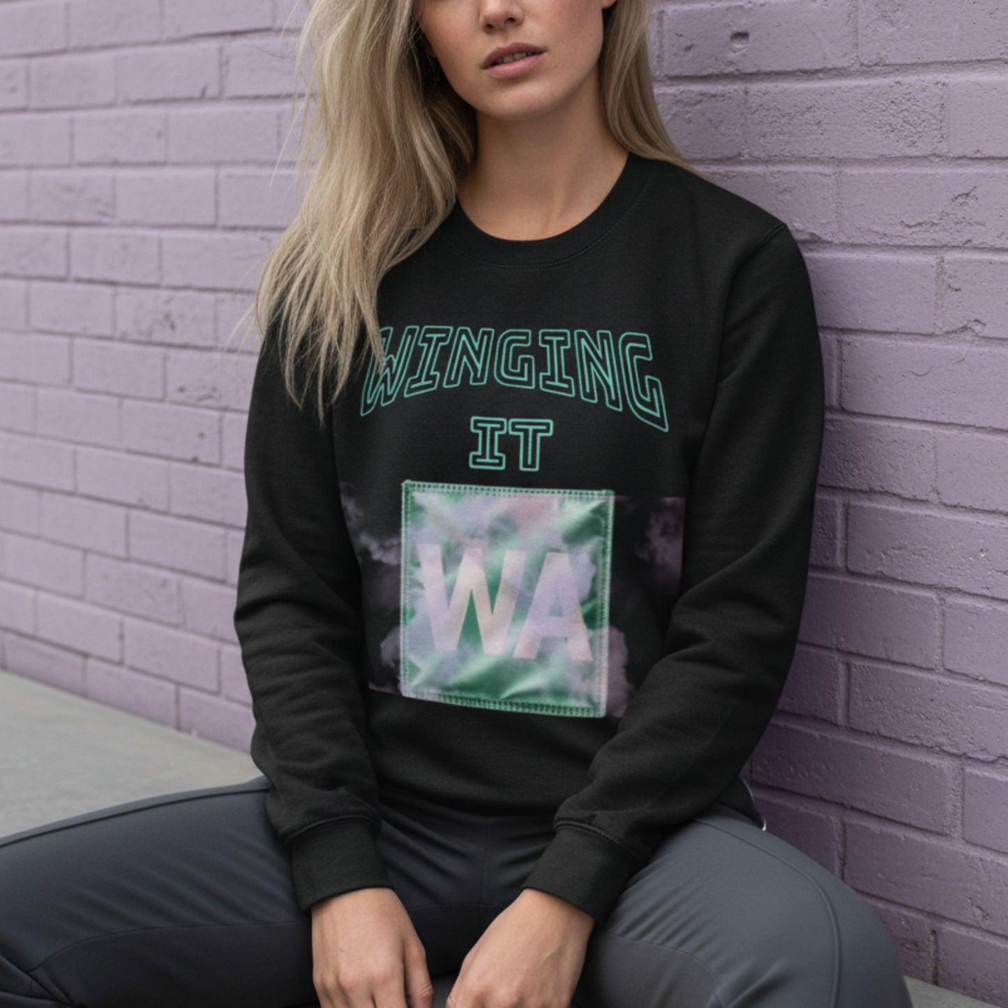 Netball Gifts - Wing Attack Slogan Jumper