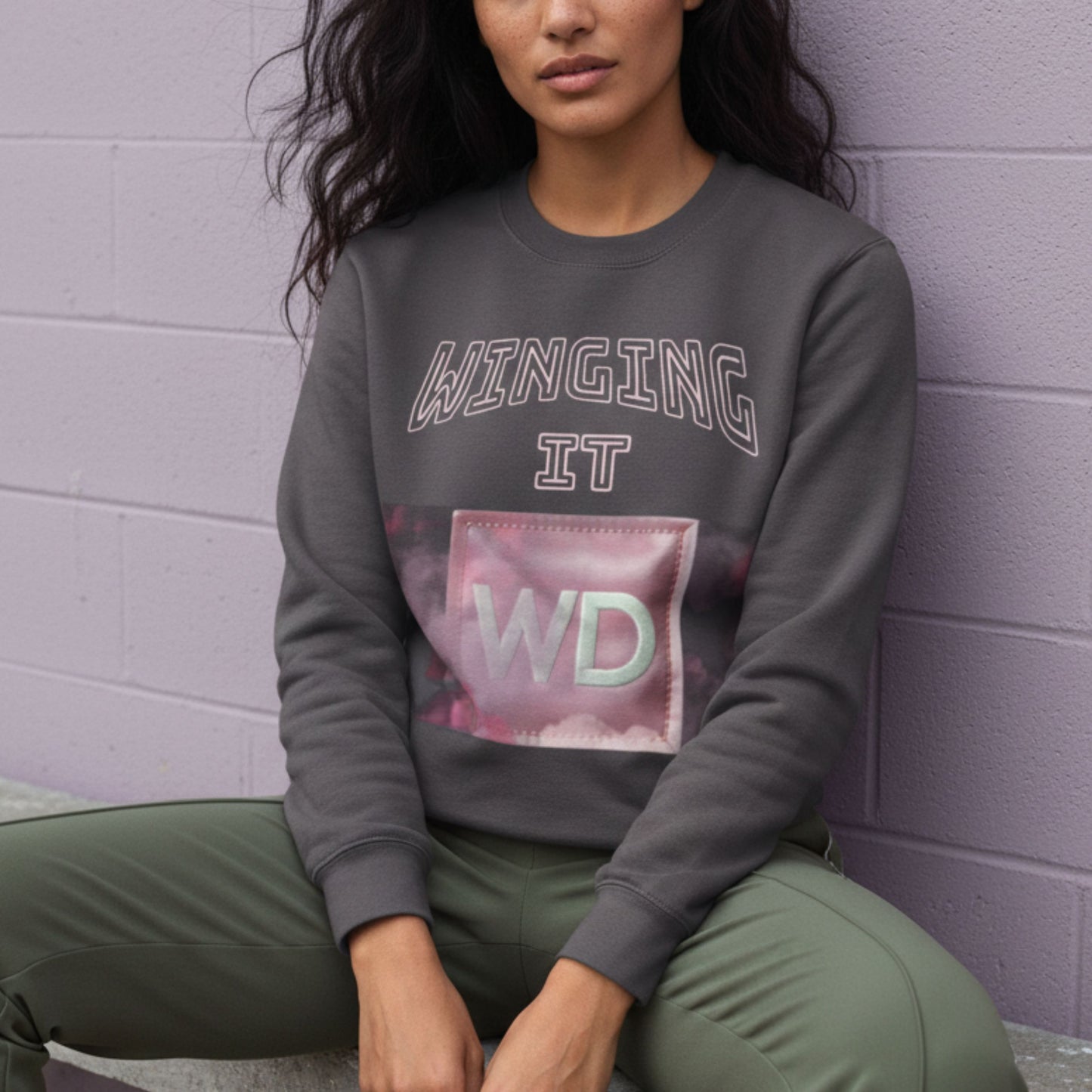 Netball Gifts - Wing Defence Slogan Jumper