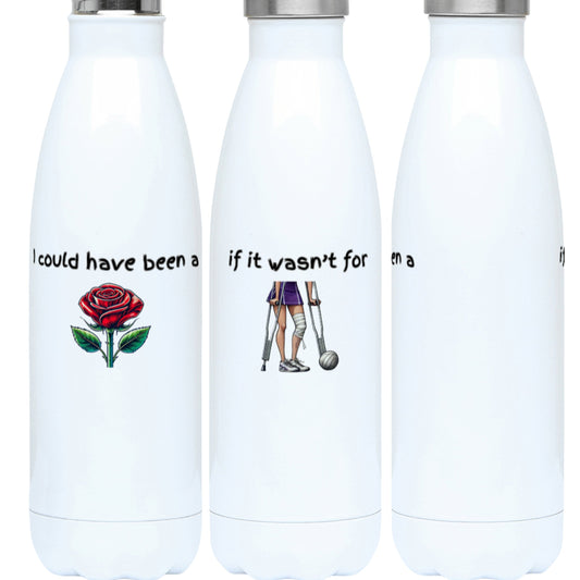 Netball Water Bottle - England Roses - Netball Gift
