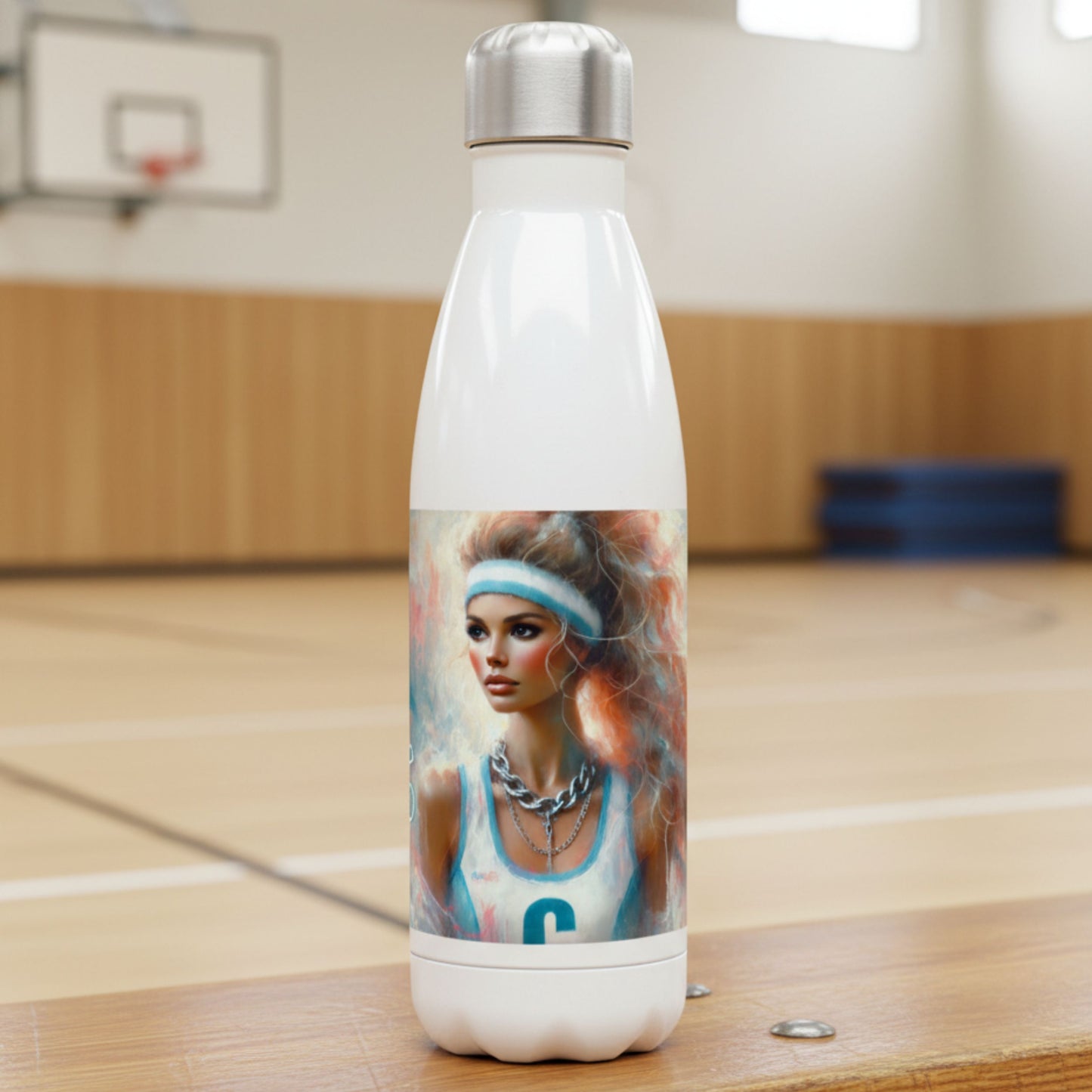 Netball Gifts - Water Bottle for Netball Centre Players