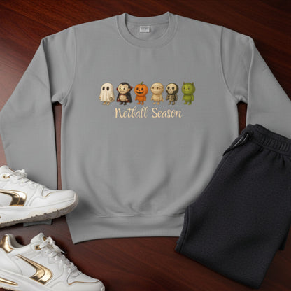 Netball Gifts - Grey Netball Season Jumper