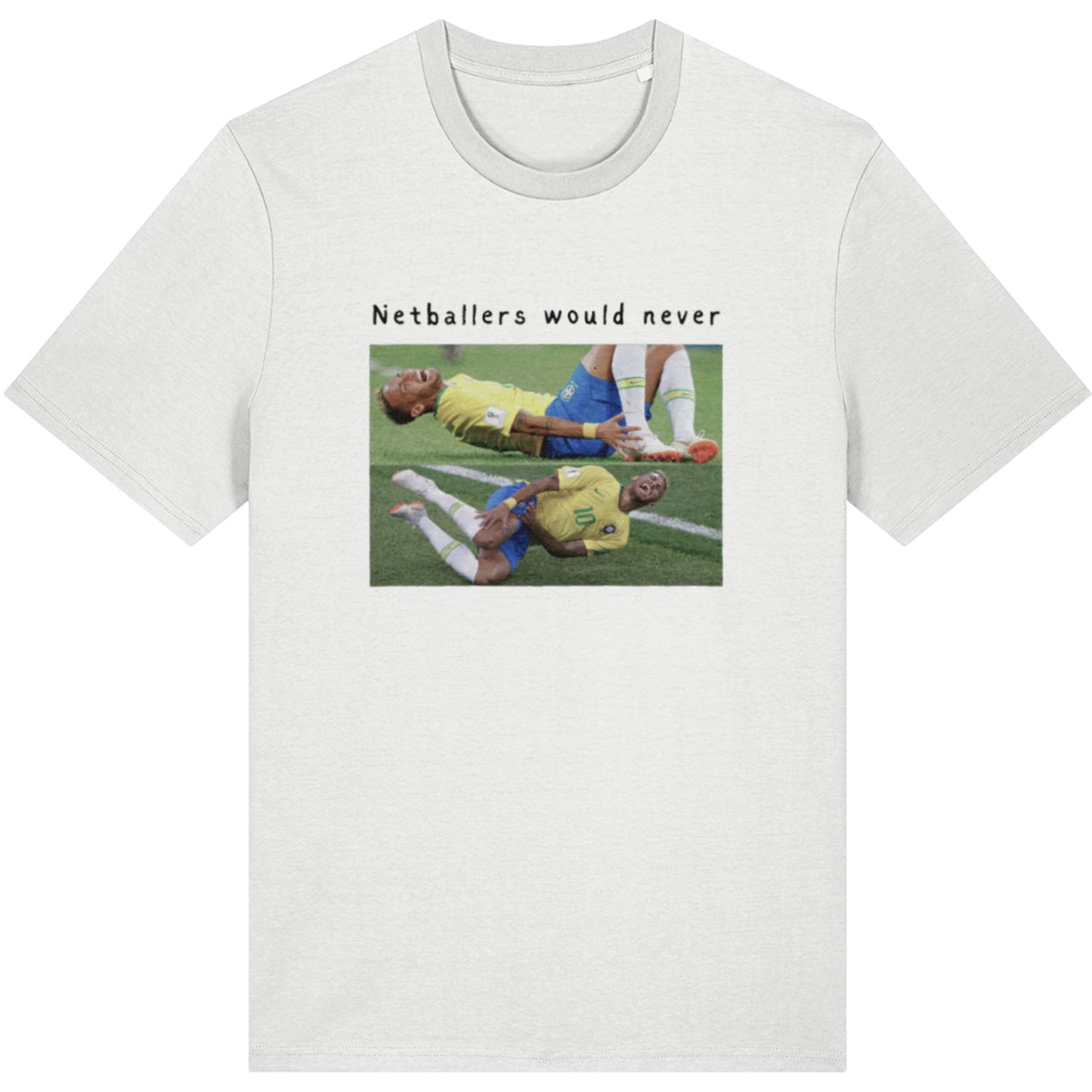 Netball Sports Graphic T-Shirt - Football vs Netball