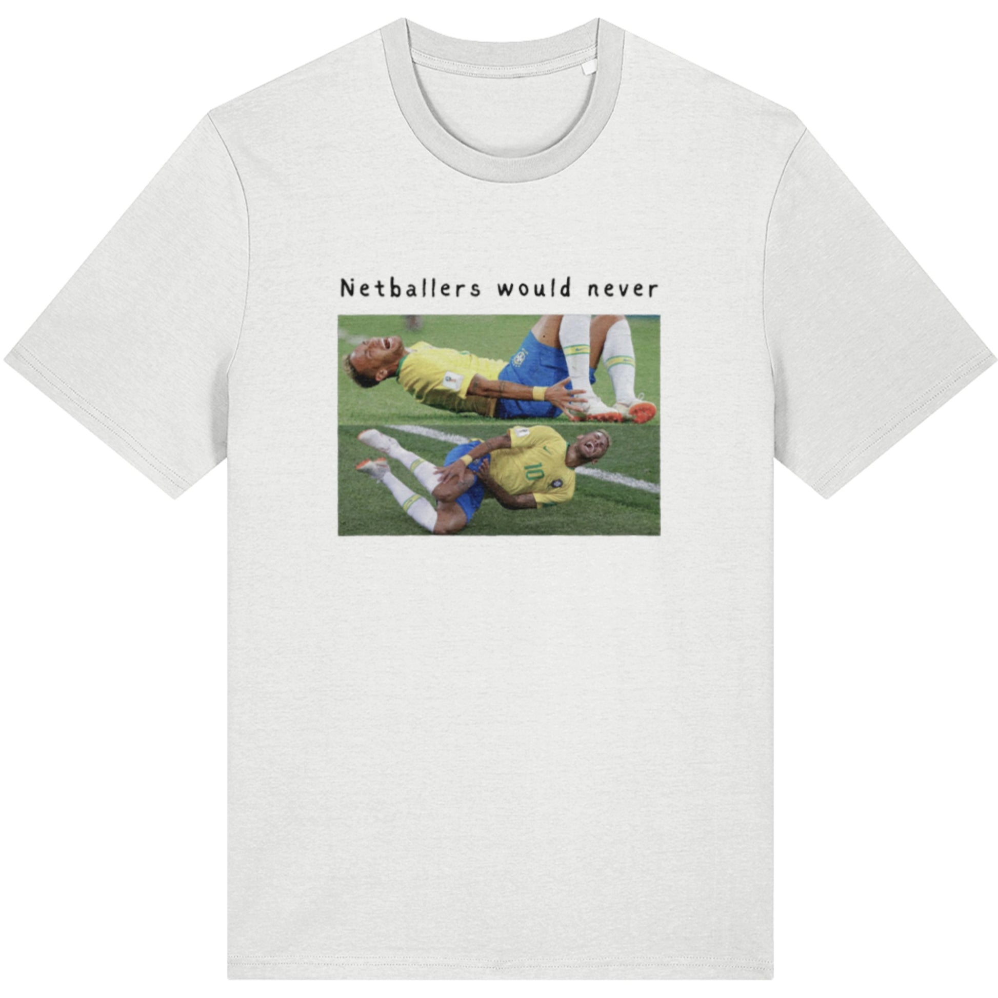 Netball Sports Graphic T-Shirt - Football vs Netball