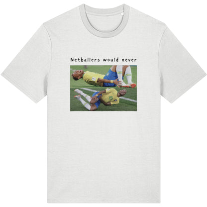 Netball Sports Graphic T-Shirt - Football vs Netball