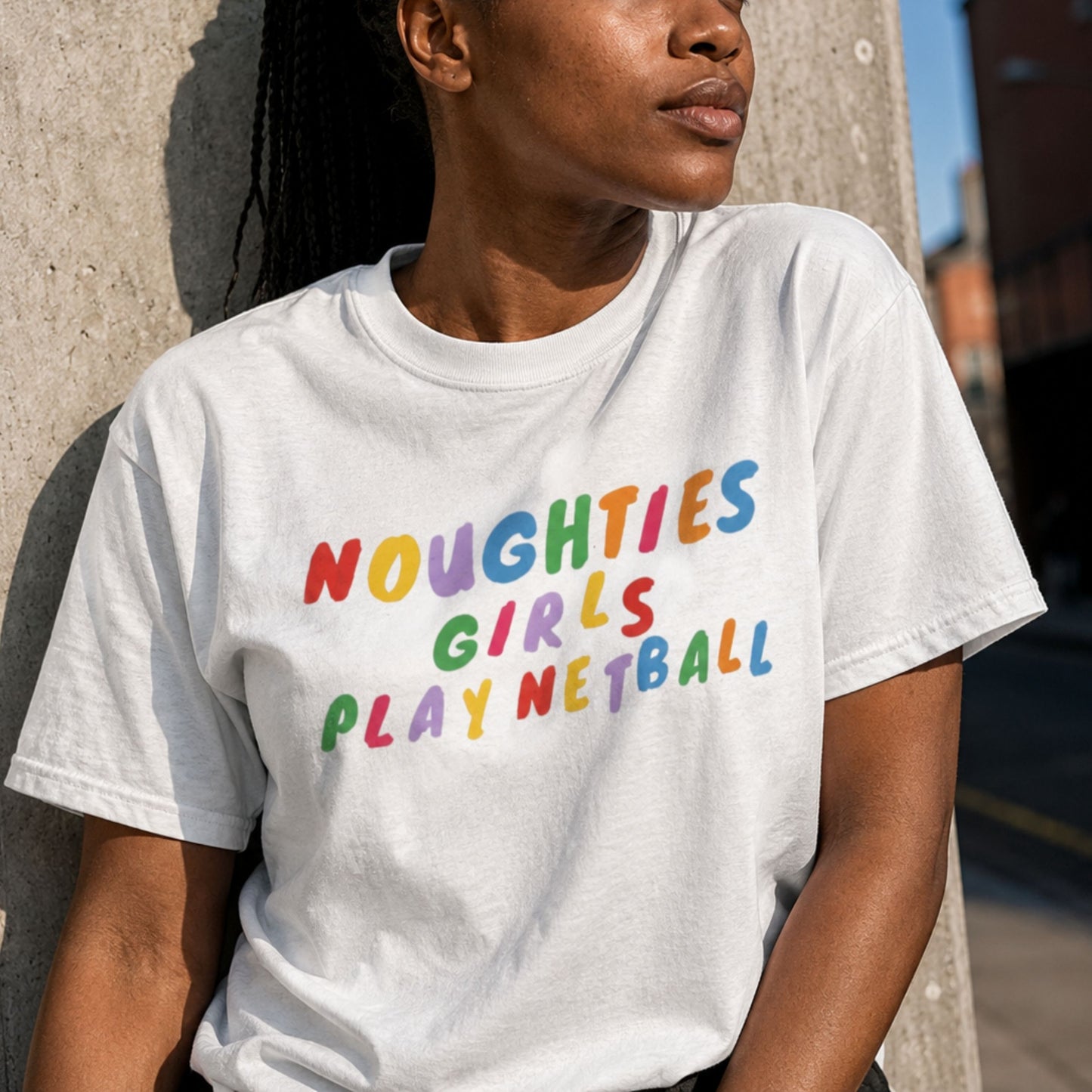 Noughties Fashion Netball Slogan T-Shirt - Netball Gifts for Women