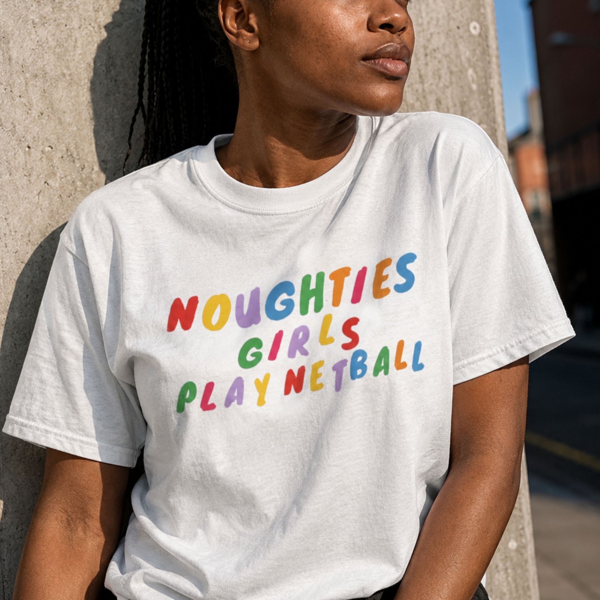 Noughties Fashion Netball Slogan T-Shirt - Netball Gifts for Women