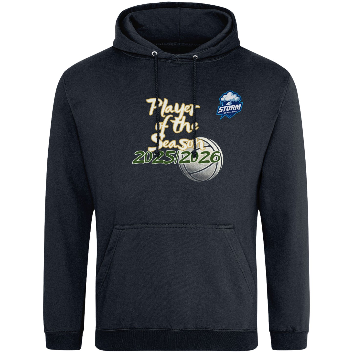 Personalised Netball Player Award - Adult Hoodie