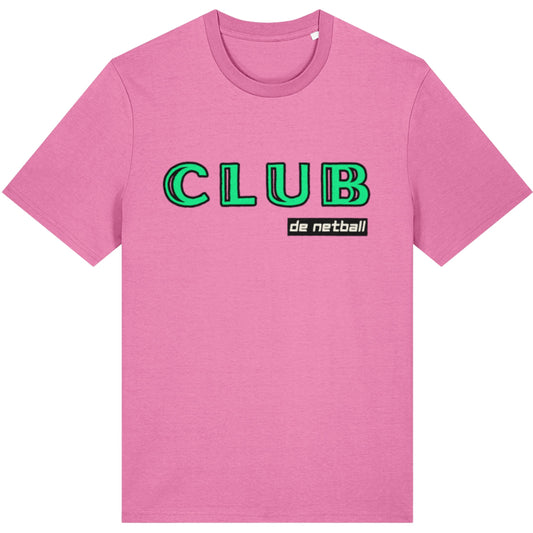 Pink and Green Netball T-Shirt Top