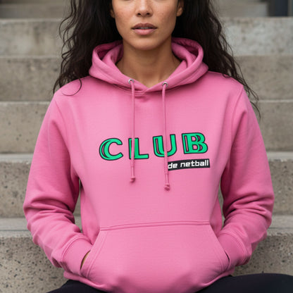 Netball Gifts - Pink Netball Hoodie for Women