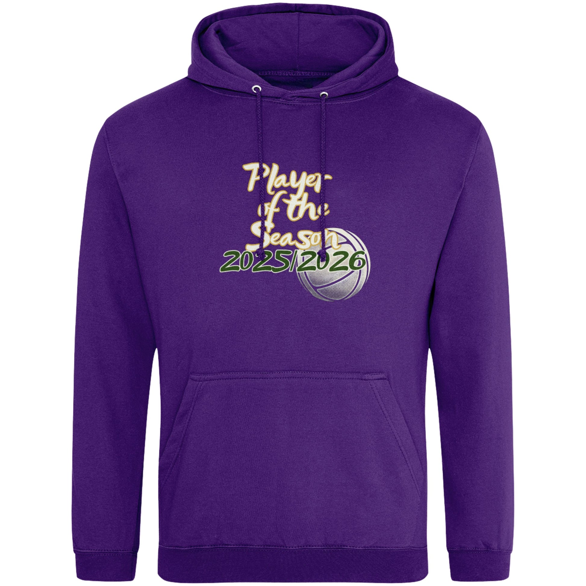 Purple Netball Player of the Season Hoodie - Netball Player Award
