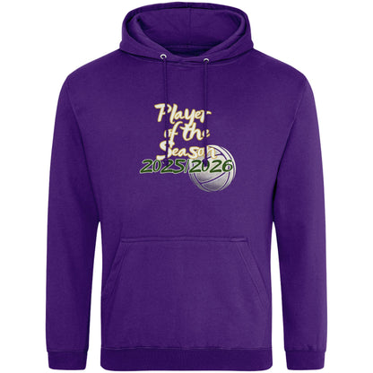 Purple Netball Player of the Season Hoodie - Netball Player Award