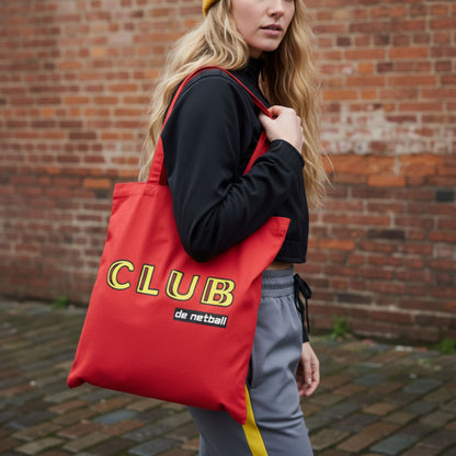 Netball Gifts - Red Netball Club Kit Bag