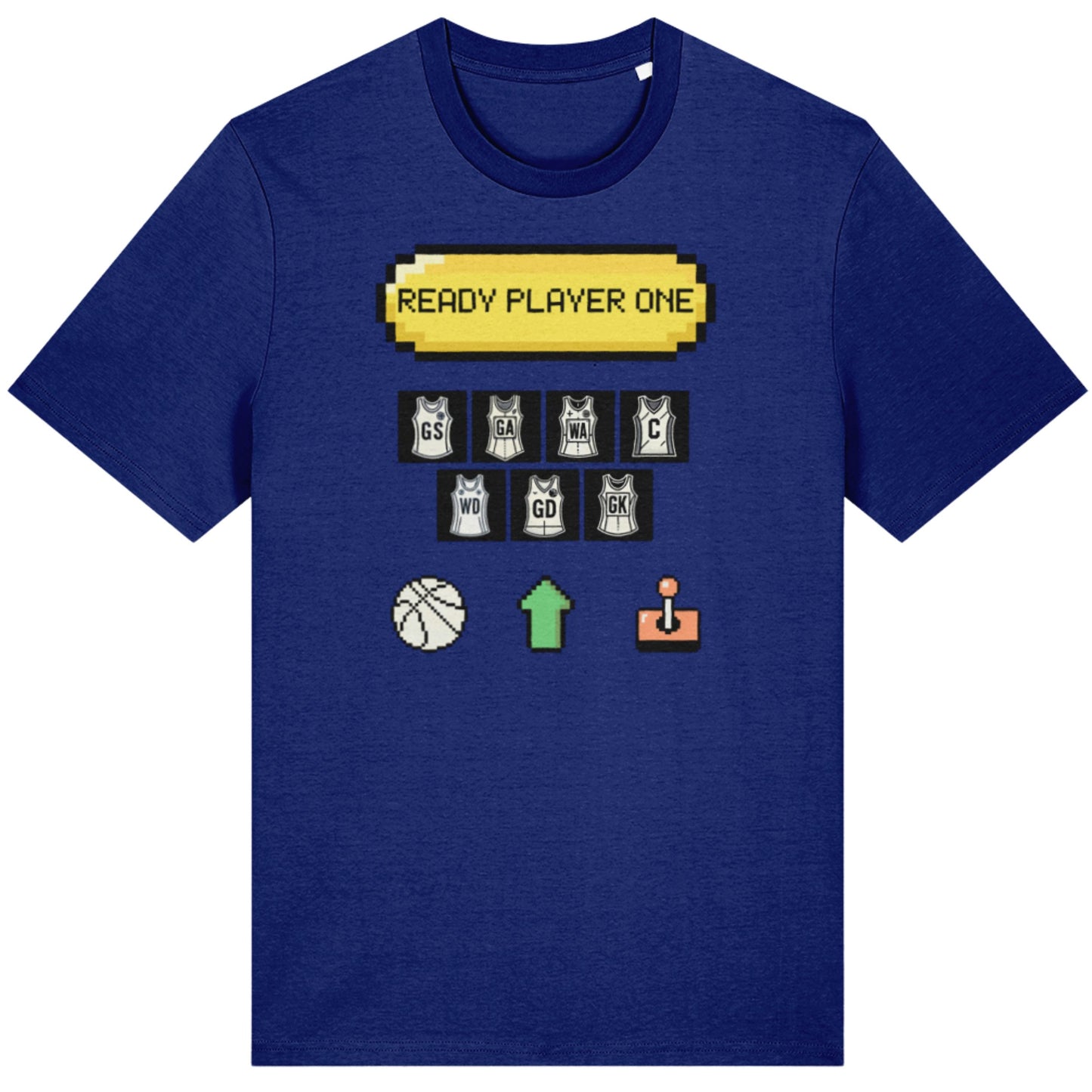 Retro Netball Team Tee Shirt