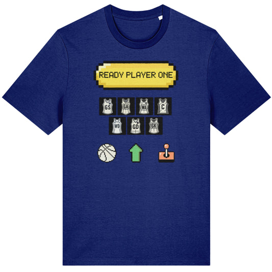 Retro Netball Team Tee Shirt