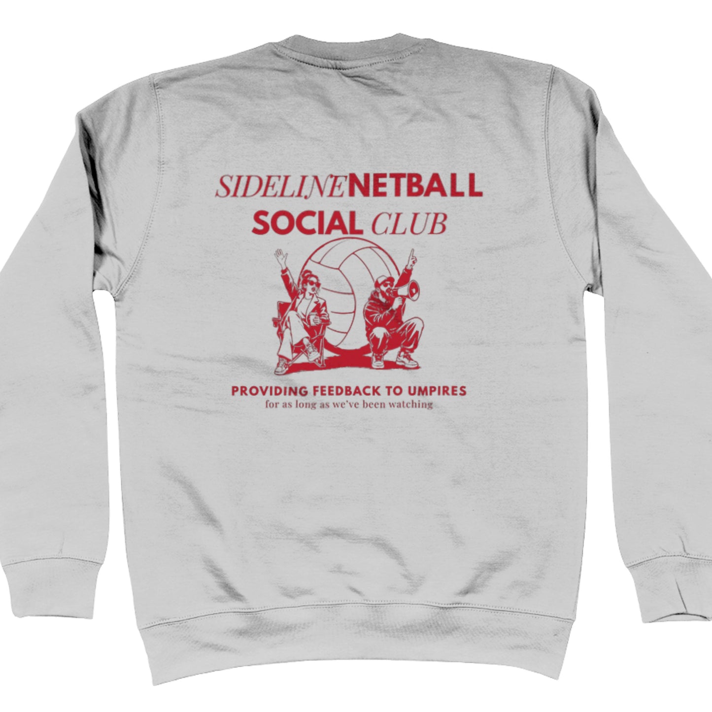 Sideline Netball Social Club Sweatshirt for Adults