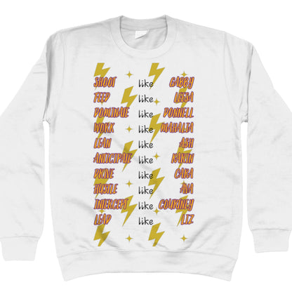 Sunshine Coast Lightning 2026 Netball Team Sweatshirt