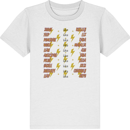 Sunshine Coast Lightning Netball Supporter Kids T-Shirt