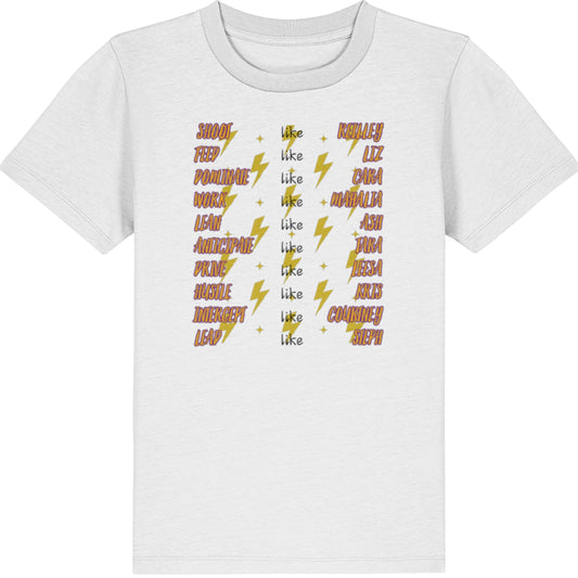 Sunshine Coast Lightning Netball Supporter Kids T-Shirt