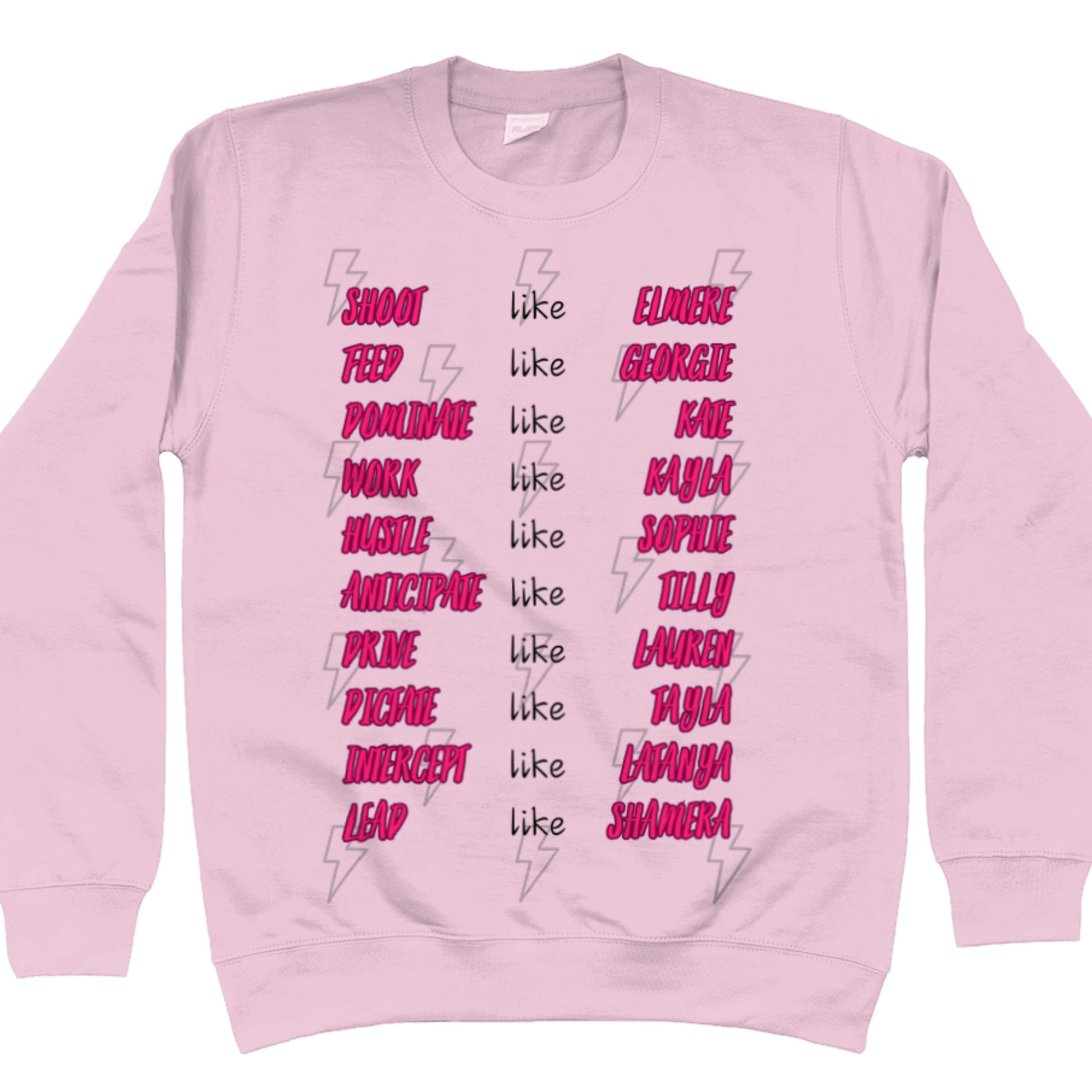 Adelaide Thunderbirds Netball Team Supporter Sweatshirt - SSN Netball