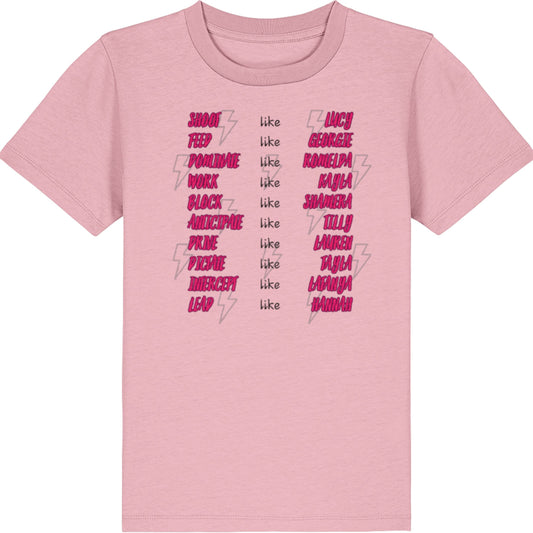 Adelaide Thunderbirds Netball Kids Supporter Tee Shirt