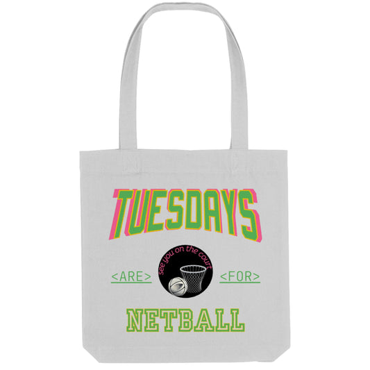 Tuesday Netball Gift - Cotton Tote Bag