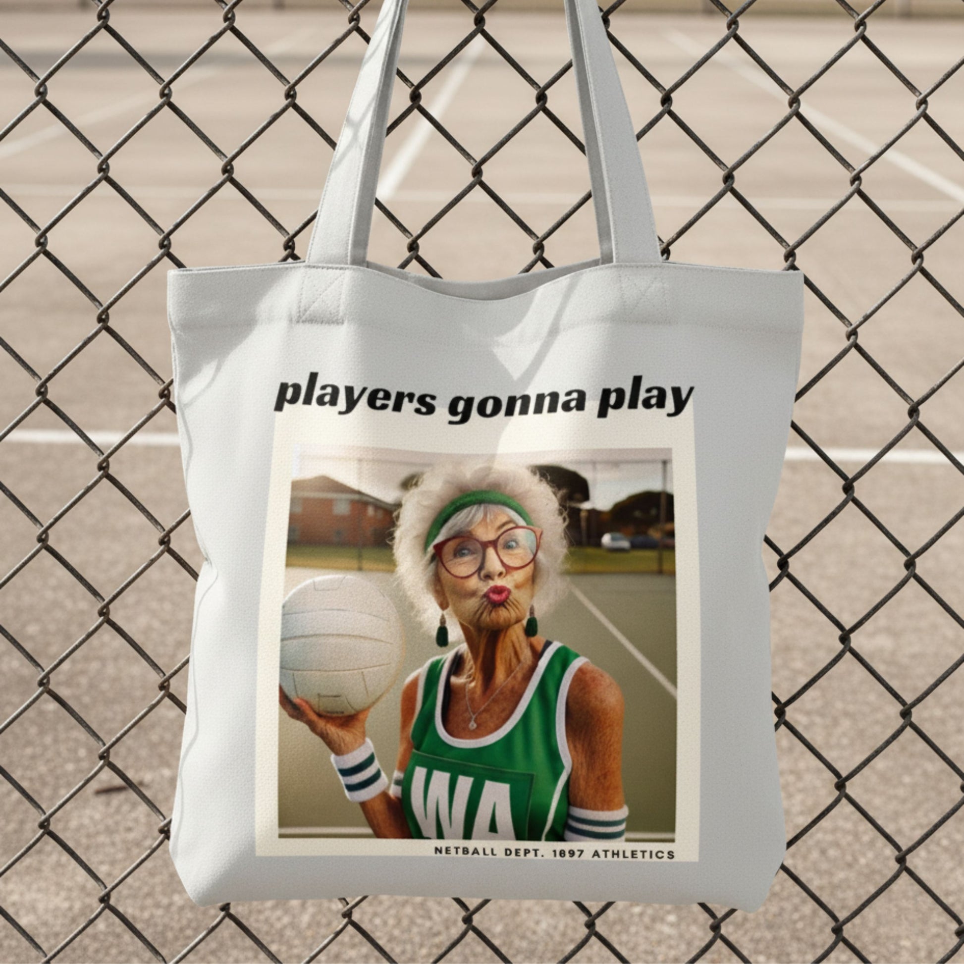 Netball Gifts - Funny WA Netball Kit Bag