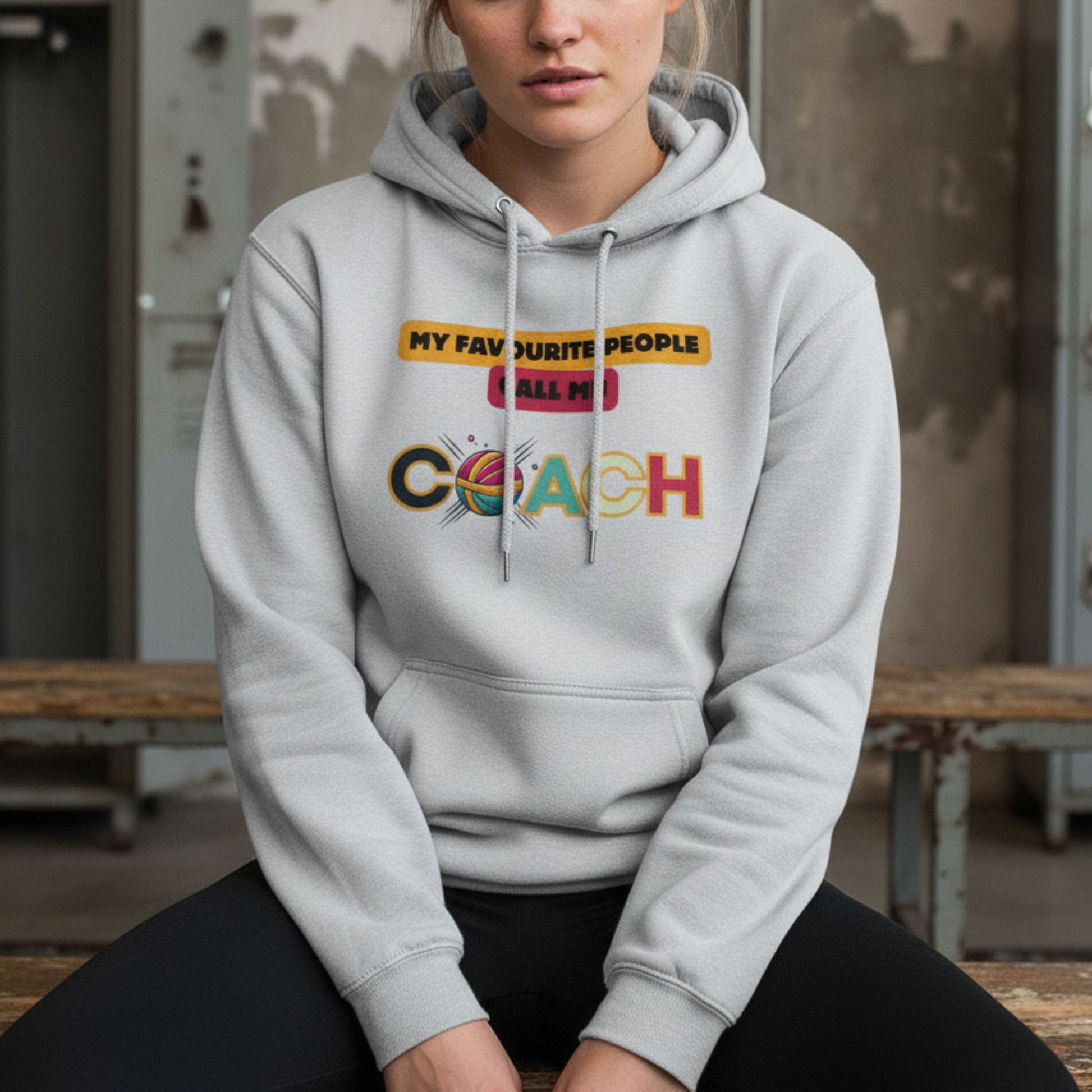 Netball Gifts - Netball Coach Hoodie for Women