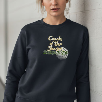 Women's Netball Coach of the Season Sweatshirt - Netball Coach Prize